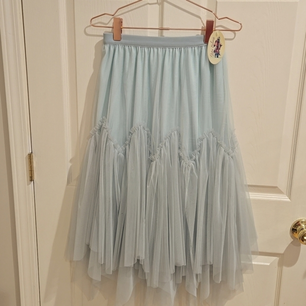 NWT Tulle skirt in teal